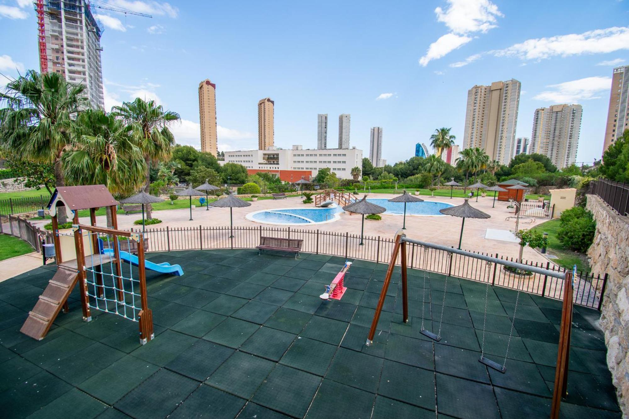 Appartamento Jardines Benidorm Poniente Esterno foto